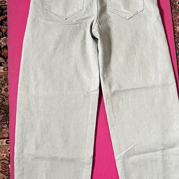 NEW! DRIFTWOOD Spencer Barrel-Leg Pants, Size 28, dusty-green - Picture 11 of 13